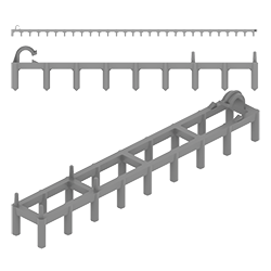 PARALEL TiP 15-50x1000mm PLASTiK PASPAYI ELEMANLARI